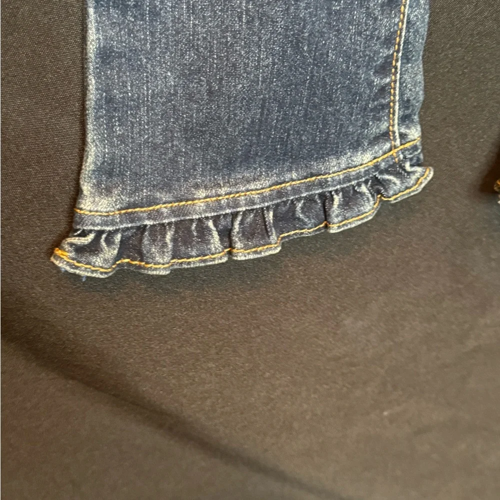 NWT Children’s Place Ruffle Leg Dark Denim Boutique Size 2T